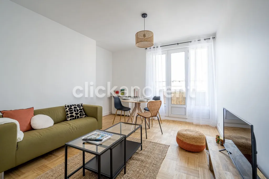 Living Room - 3-Bedroom Flat Near Noisy-le-Sec Station