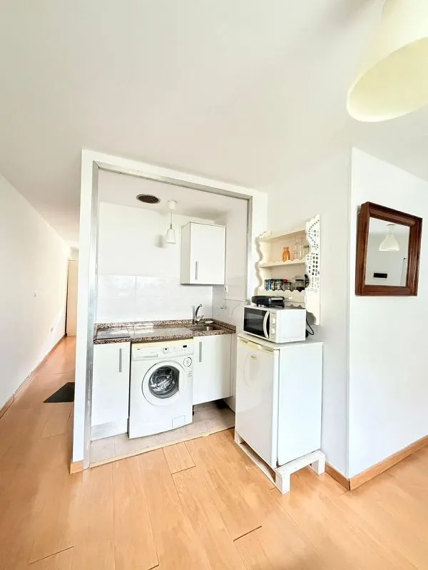 Cuisine - 1-Bedroom Flat with Garden in Ciudad Universitaria