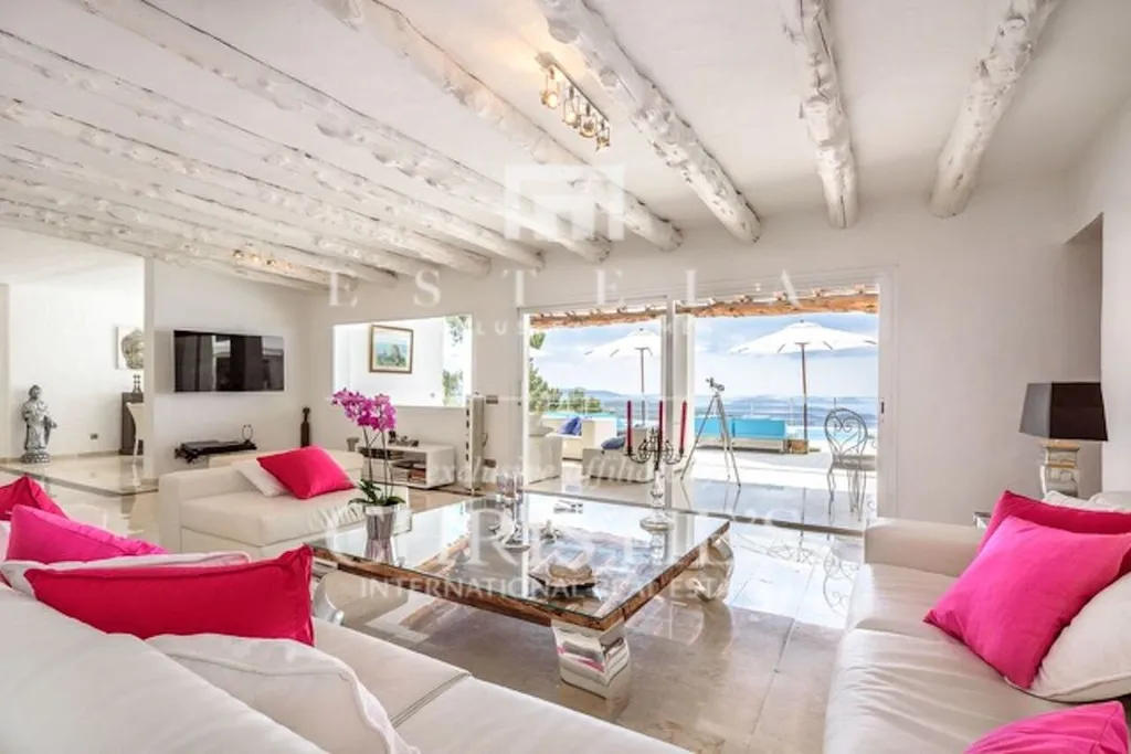 Séjour - Modern Villa with Sea View in Es Cubells