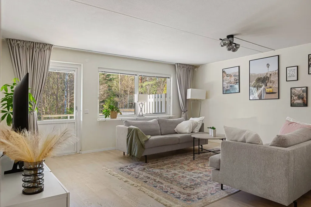 Séjour - Apartment with Garden in South-West Järfälla