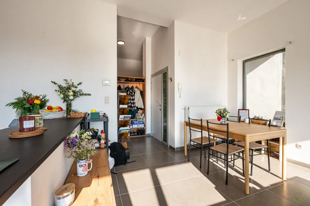 Salle à manger - Appartement en RDC avec Terrasse Sud à Sint-Laureins
