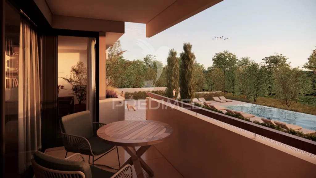 Piscine - Newly Built T2 in Rio Tinto with Garden