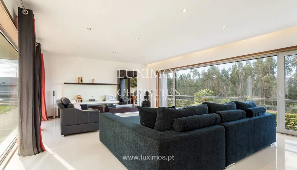 Séjour - Villa with Pool in Guimarães