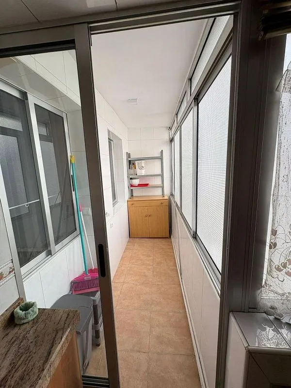 Balcony - Furnished Flat with Ascensor in Madrid