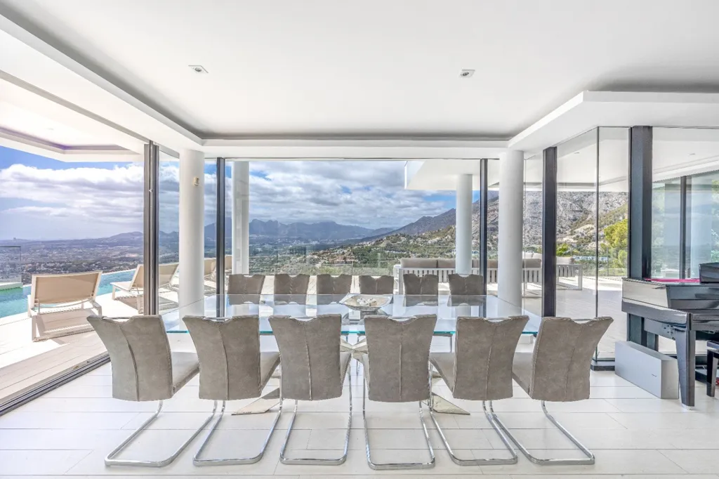 Salle à manger - Modern Villa with Infinity Pool in Altea Hills