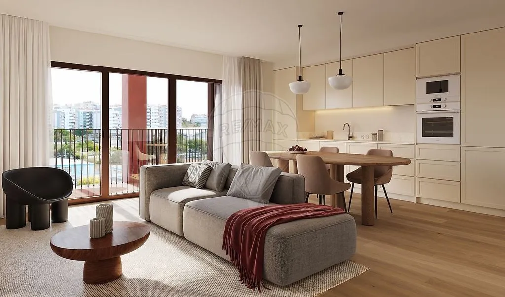 Séjour - Luxury Flat with Sea View in Almada