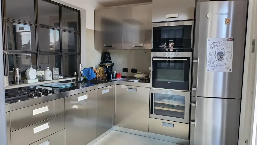 Cuisine - Spacious Apartment with Palace View in Sassuolo