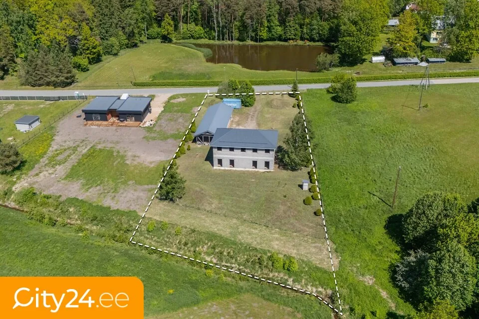 Vue aérienne - New-Build House with Large Land Plot in Ragana