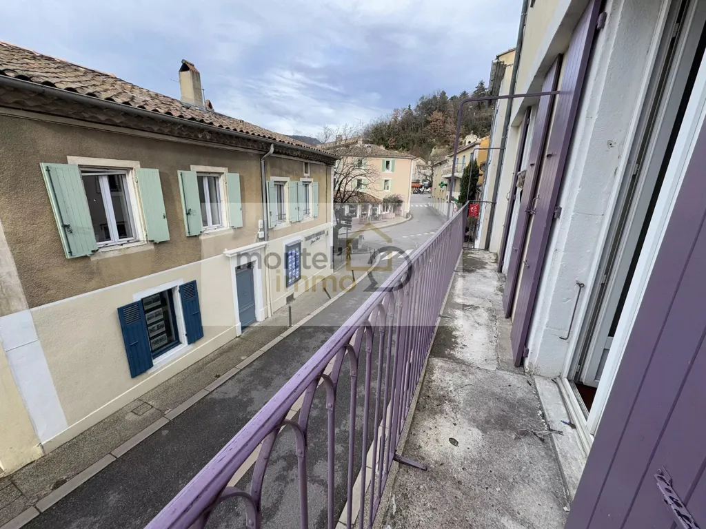 Balcon - Grand T2 Rénové avec Balcon à Dieulefit