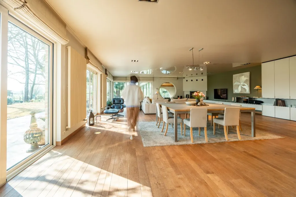 Söögituba - Villa with Indoor Pool in De Pinte