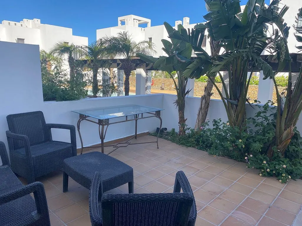 Terrace - Semi-detached House with Pool in Macenas
