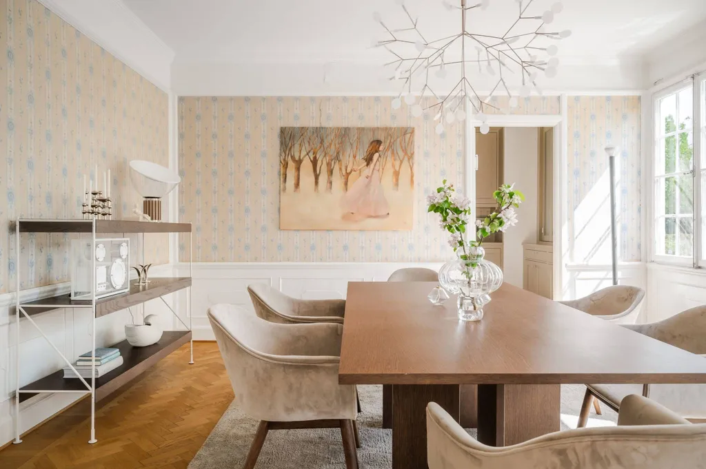 Salle à manger - Characterful Villa with Pool in Klara, Karlstad