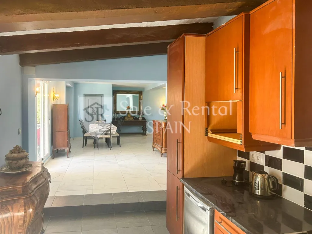 Cucina - Chalet with Pool and Terrace in Montserrat