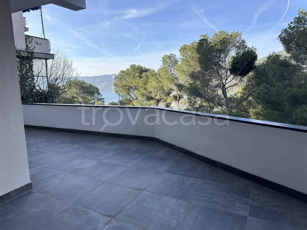 Terrasse - Rented Apartment with Sea View in Bergeggi