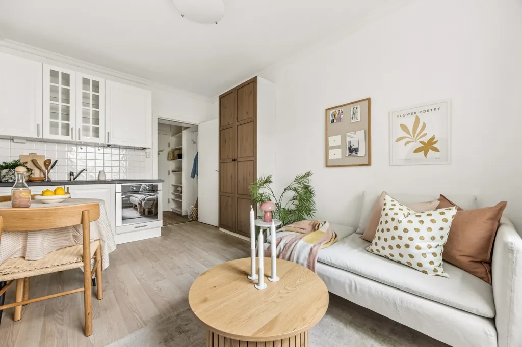 Séjour - Apartment with Garden View in Oslo