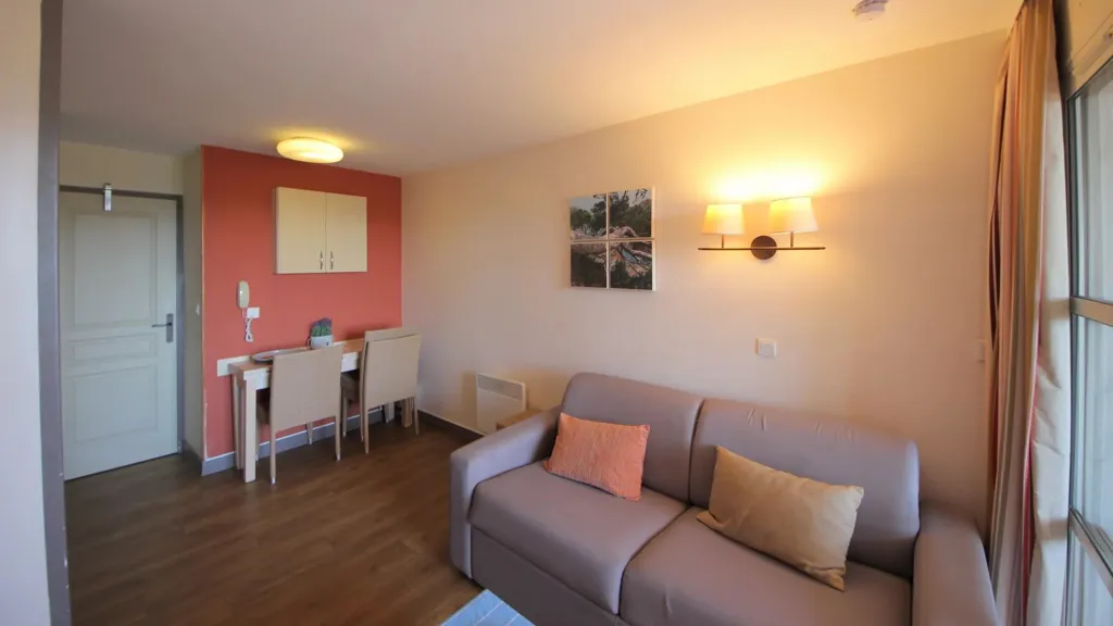 Séjour - Studio Cabine avec Vue sur l'Estérel à Cap Estérel