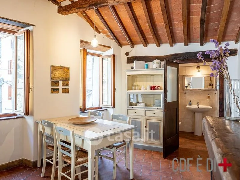 Salle à manger - Restored Trilocale with Balcony in Pitigliano