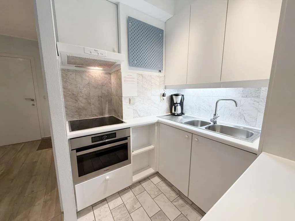 Cuisine - Studio Lumineux près de la Mer à Ostende