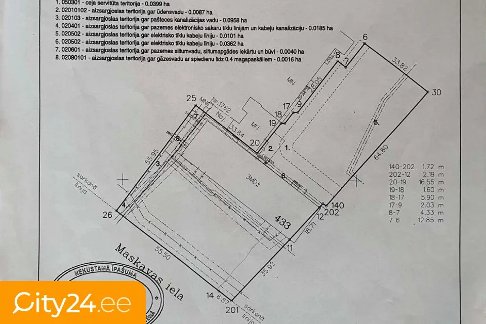 Plaan - Three-Storey Industrial Building with Large Plot in Riga