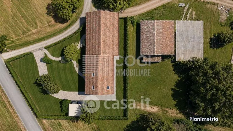 Vue aérienne - Rustic House with Garden in Sant'Agata sul Santerno