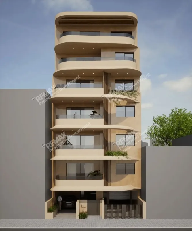 Välivaade - Apartment with South Facing in Koridallos