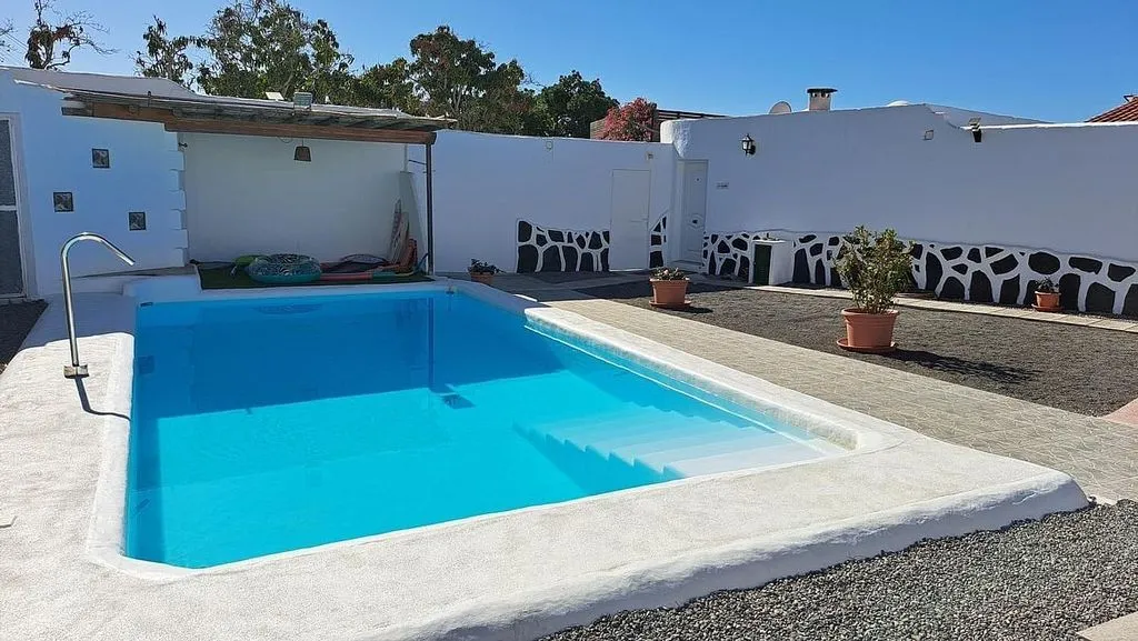 Piscina - Rustic Farmhouse with Pool near Maspalomas