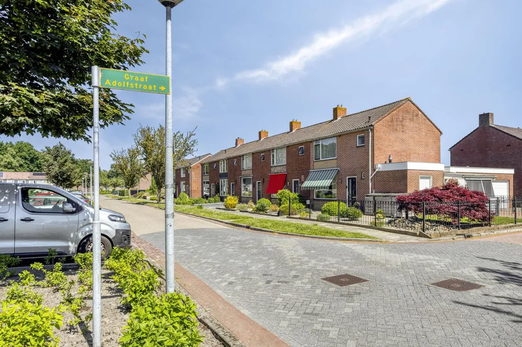 Extérieur - Corner House with Solar Panels in Oude Pekela