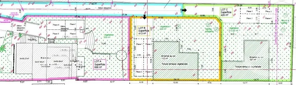 Planimetria - Viabilised Plot in Chauffour, Sarcelles