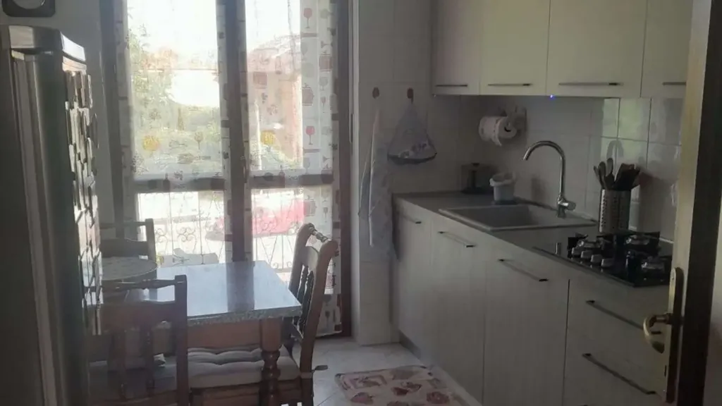 Köök - Quadrilocale with Private Garden in Cambiano