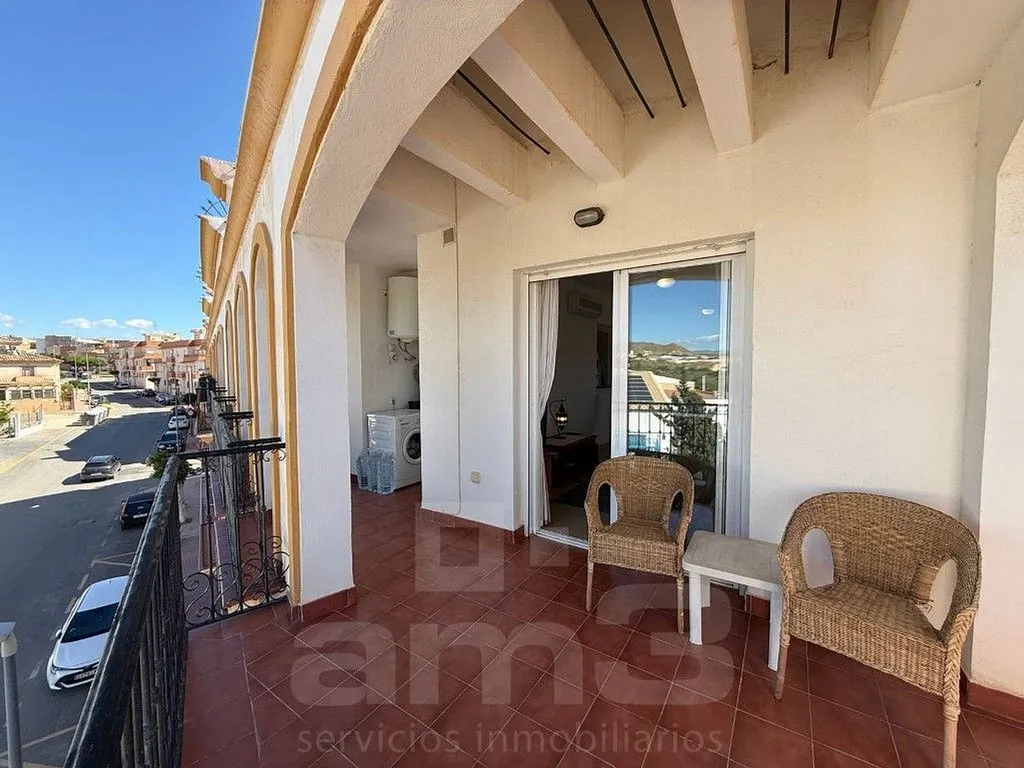 Balcony - Penthouse with Pool in Vera Ciudad
