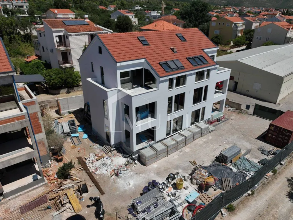 Vue aérienne - Two-Bedroom Apartment with Sea View in Orebić
