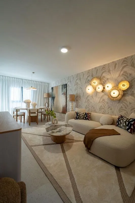 Séjour - Penthouse with Pool and Terrace in Jávea
