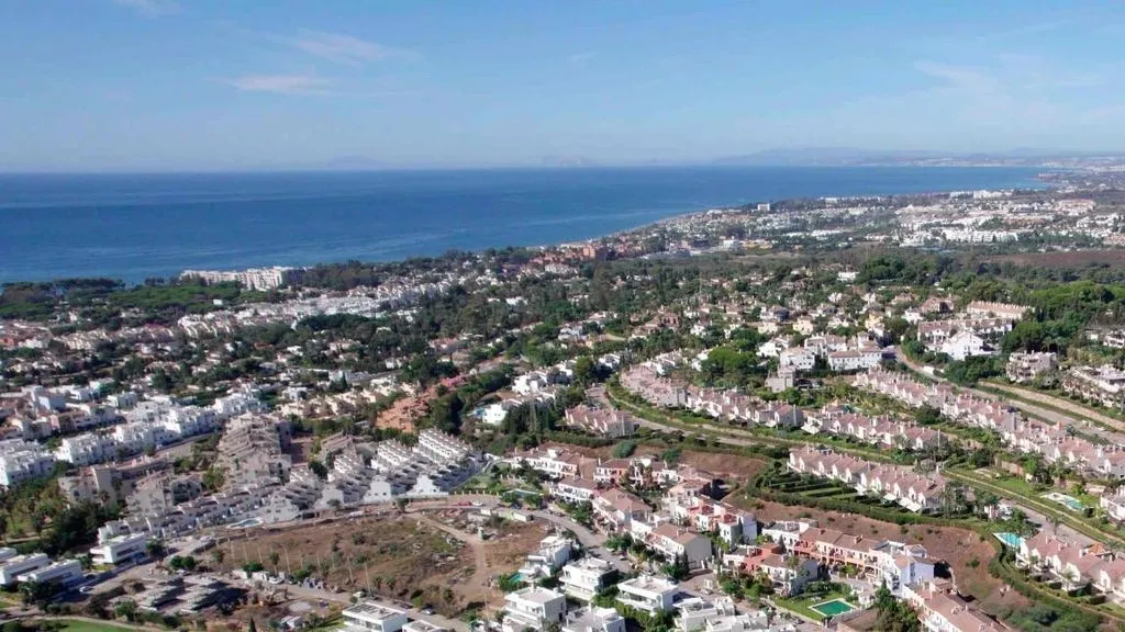 Aerial - Luxury Villa with Sea View in Marbella