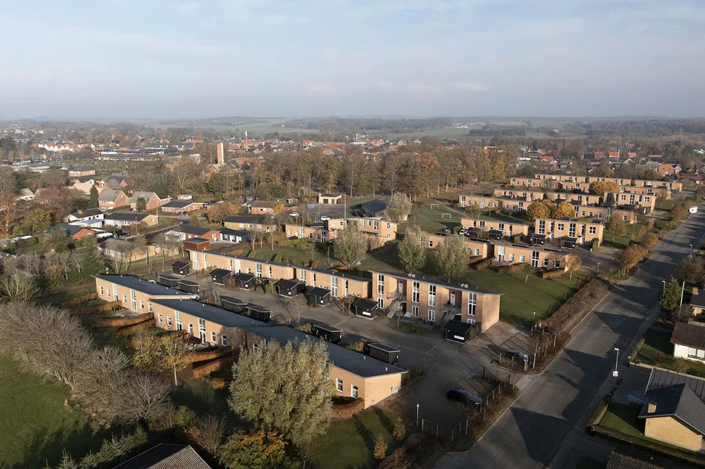 Vue aérienne - 3-Bed Apartment with Community in Stoholm Jyll