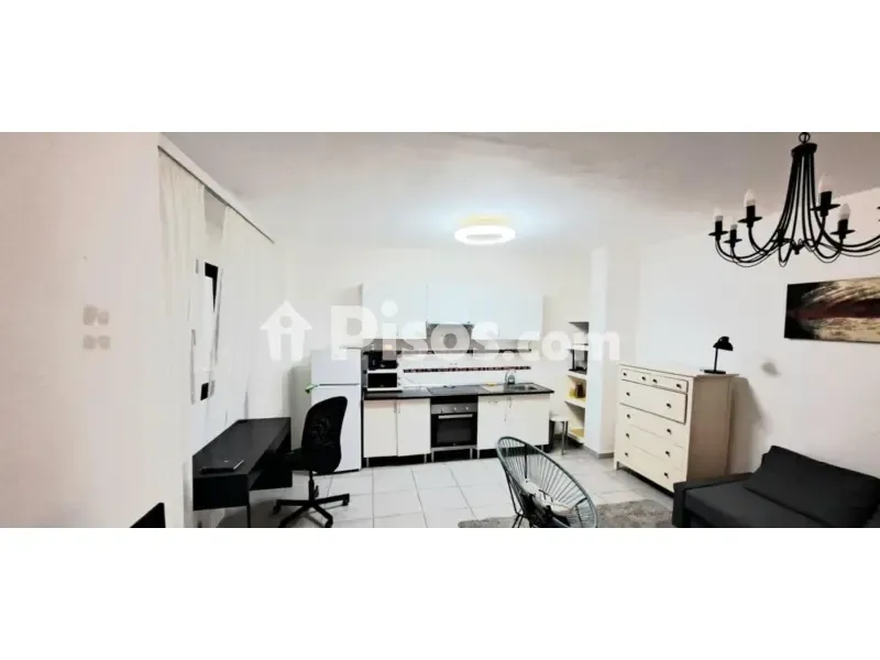 Cucina - Studio with Sea View near Las Canteras Beach
