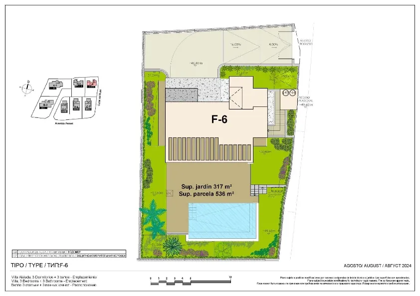 Plan - Modern Villa with Infinity Pool in Estepona