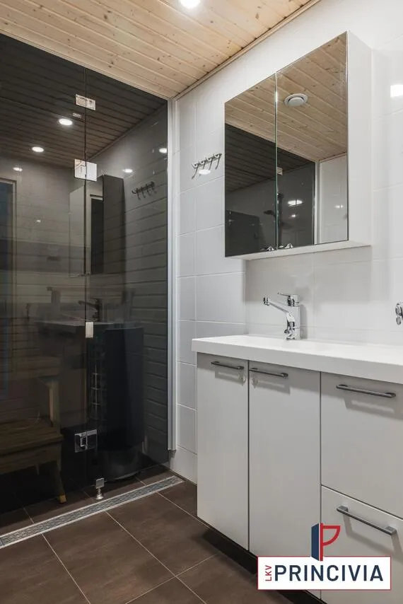 Bathrooms - Geothermal Loft with Sauna in Kerava