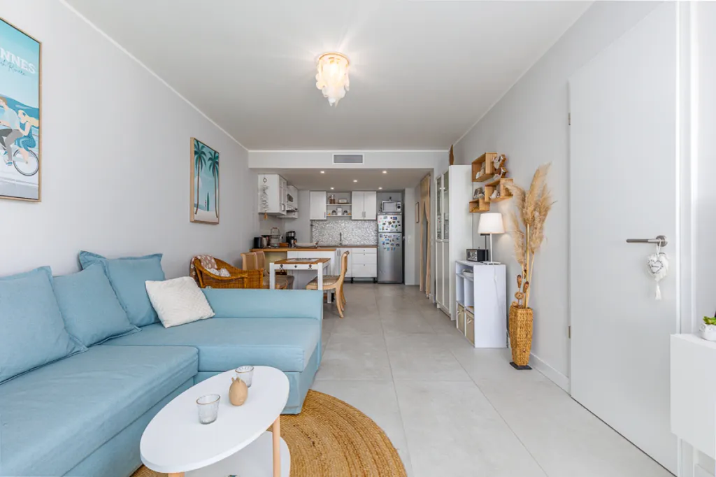 Séjour - Appartement avec Vue Mer à Menton