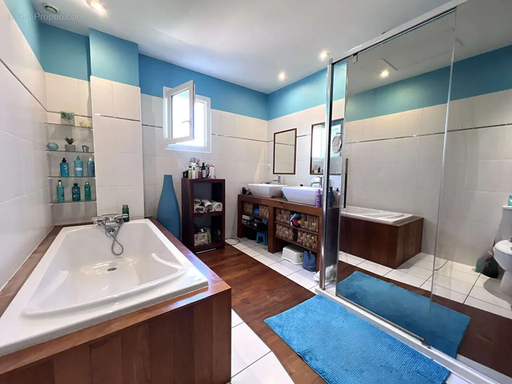 Salles de bain - Maison 7 pièces à Saint-Cyr-Sur-Menthon