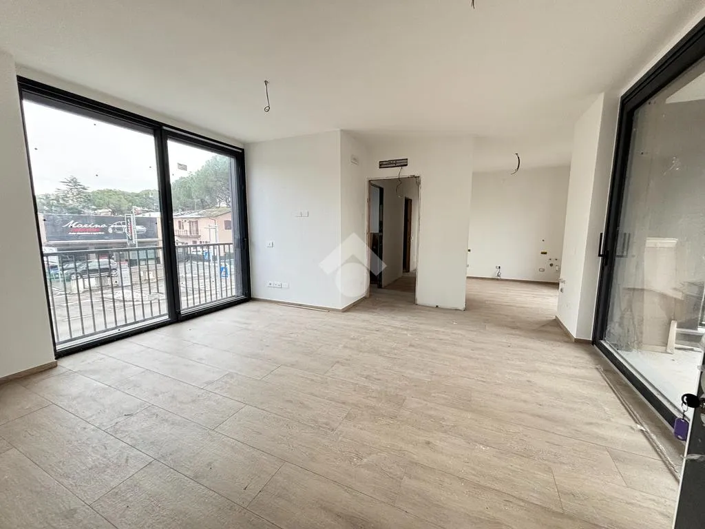 Séjour - Newly Built Apartment with Terrace in Cervia