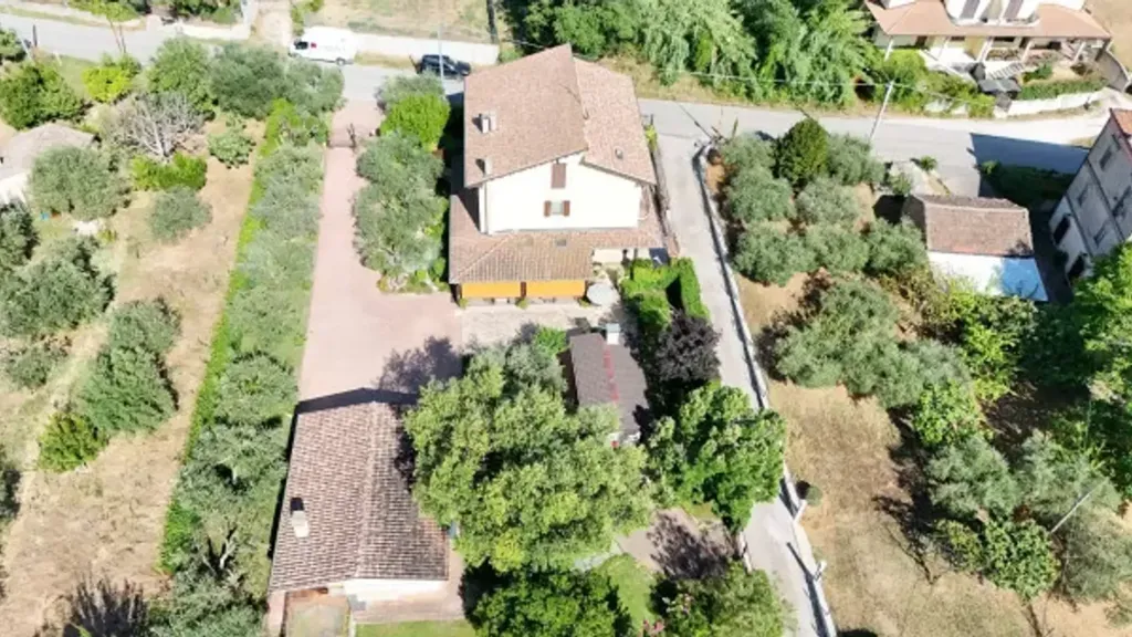 Vue aérienne - Panoramic Villa with Garden in Lanciano