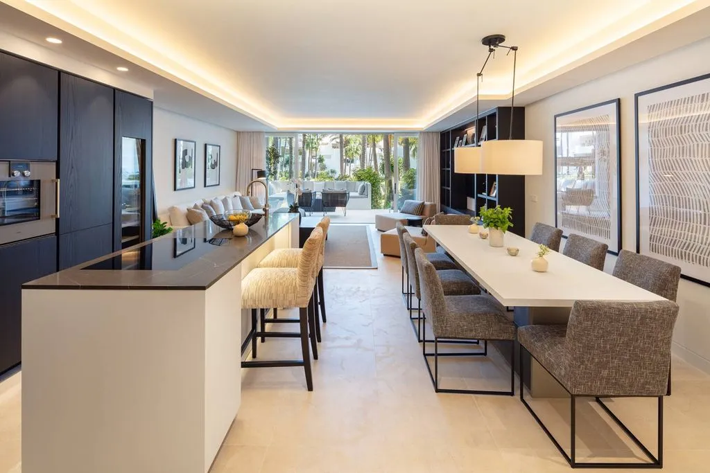 Salle à manger - Luxury Apartment with Pool in Marbella