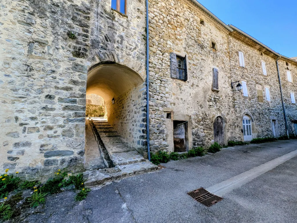 Exterior - Village House for Renovation in La Charce
