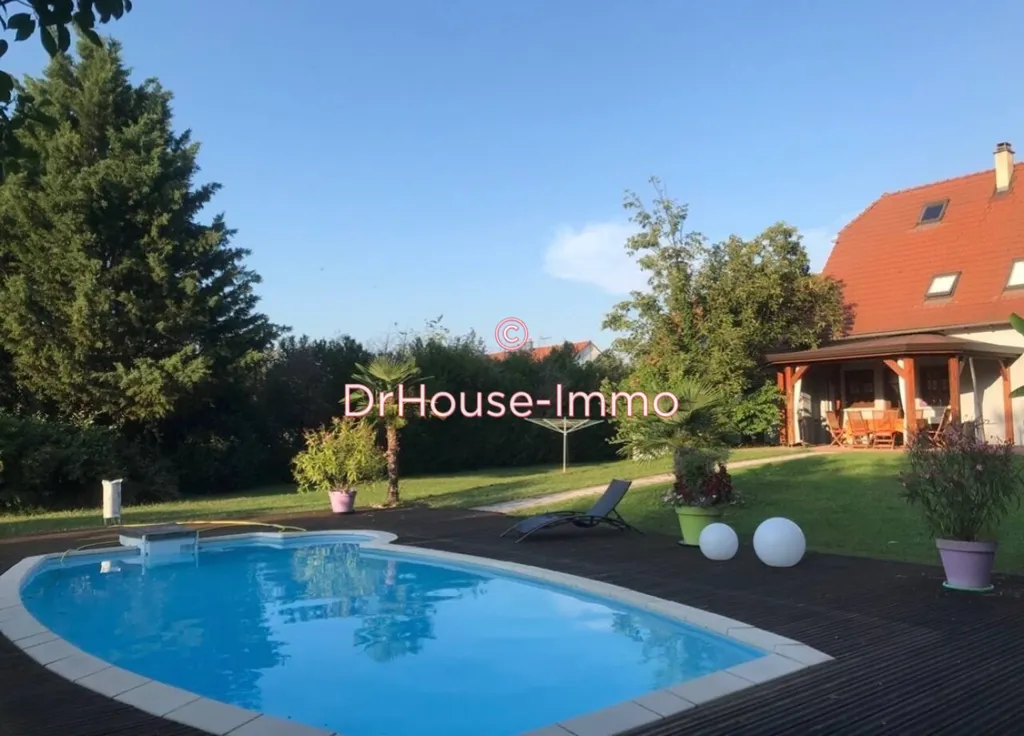 Piscine - Maison avec Piscine et Terrain d'1 Hectare à Blodelsheim