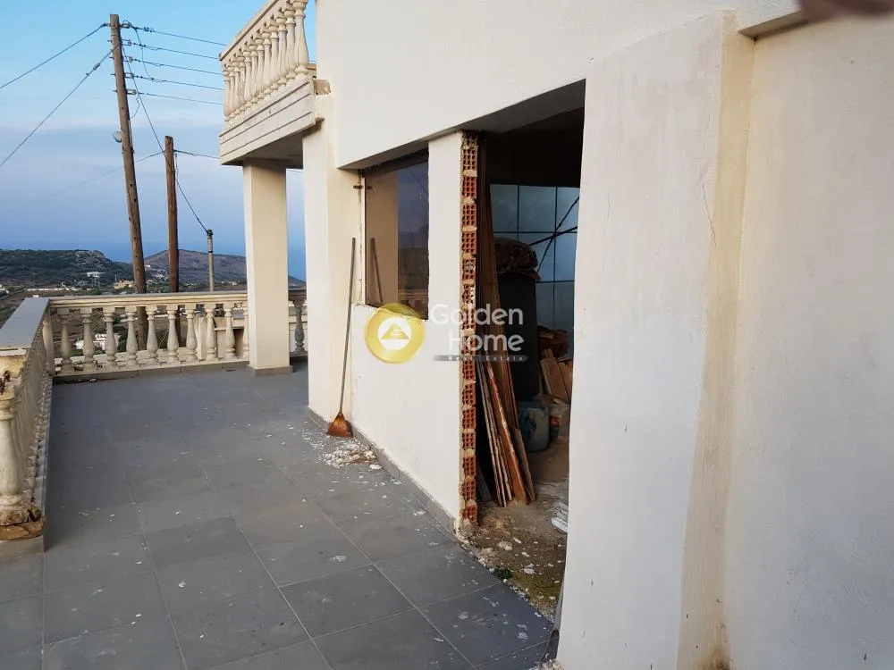 Terrasse - Two-Storey Villa with Sea View in Keratea