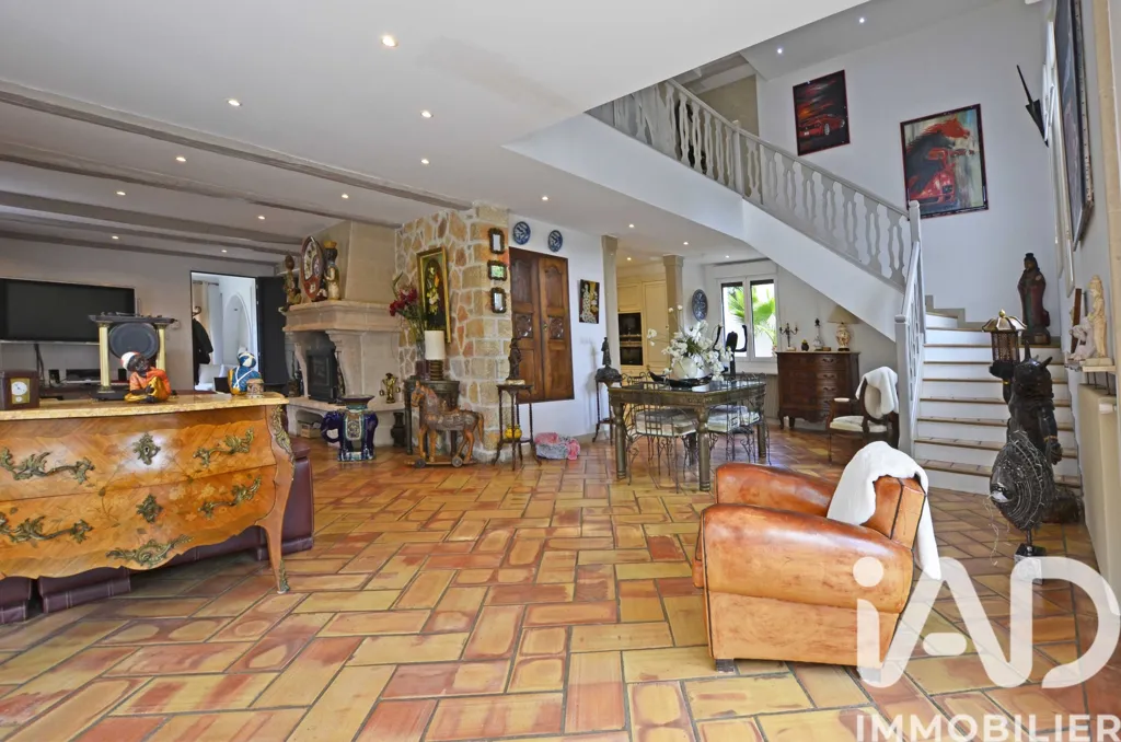 Séjour - Maison d'Architecte avec Piscine à Mandelieu-la-Napoule