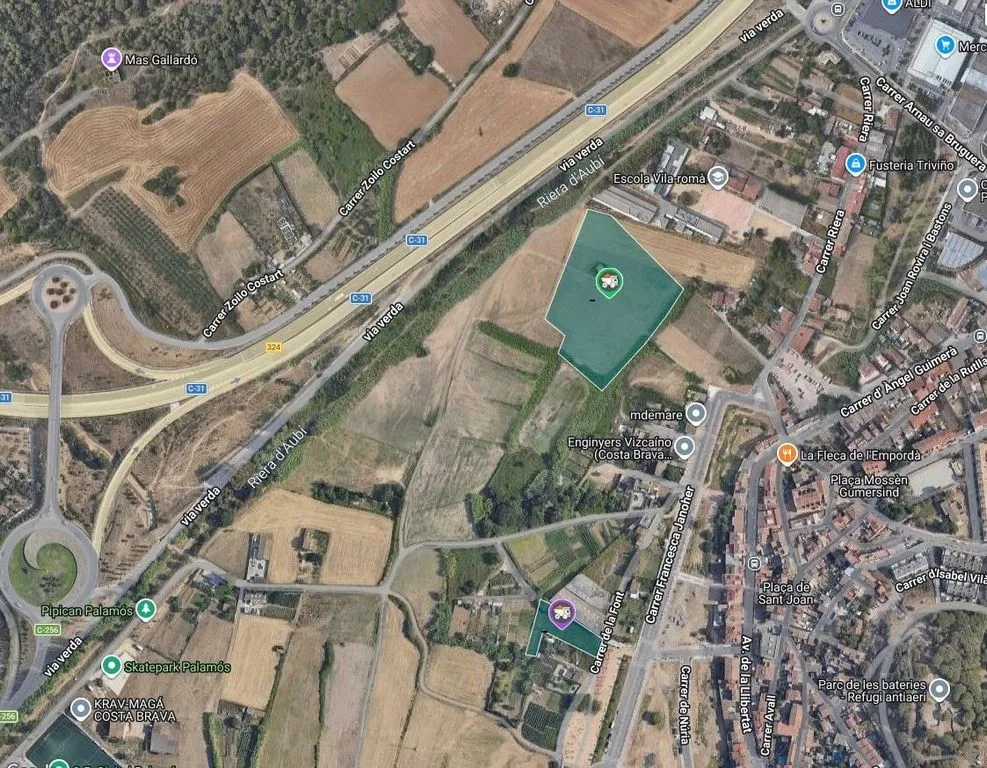 Developable Land in Palamós, Catalonia