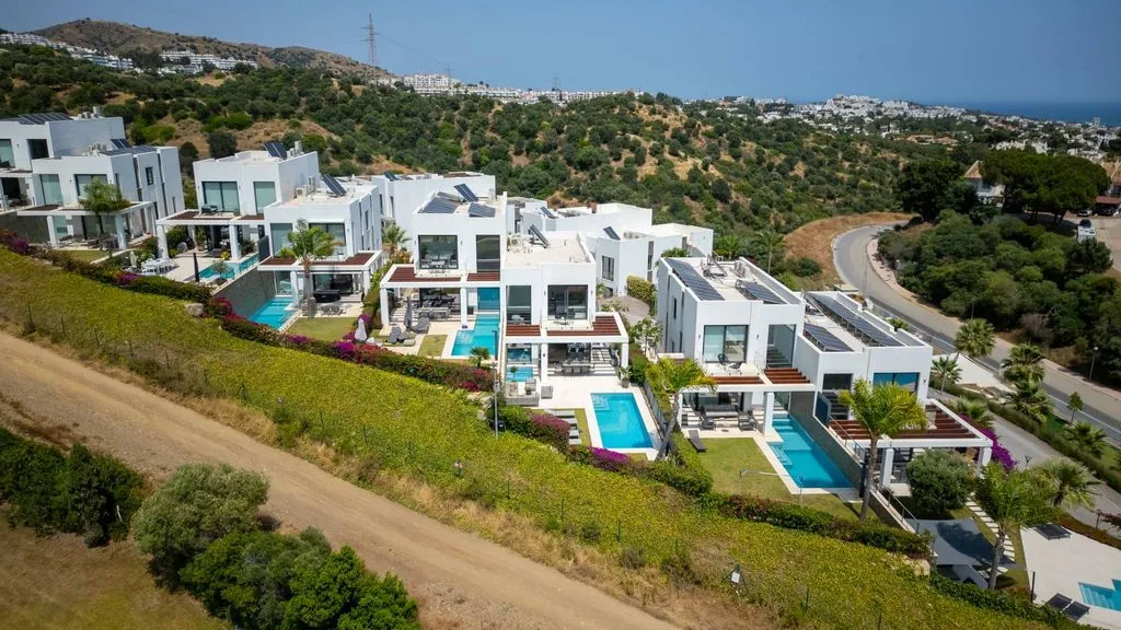 Õhuvaade - Luxury Villa with Sea View in Marbella Del Este
