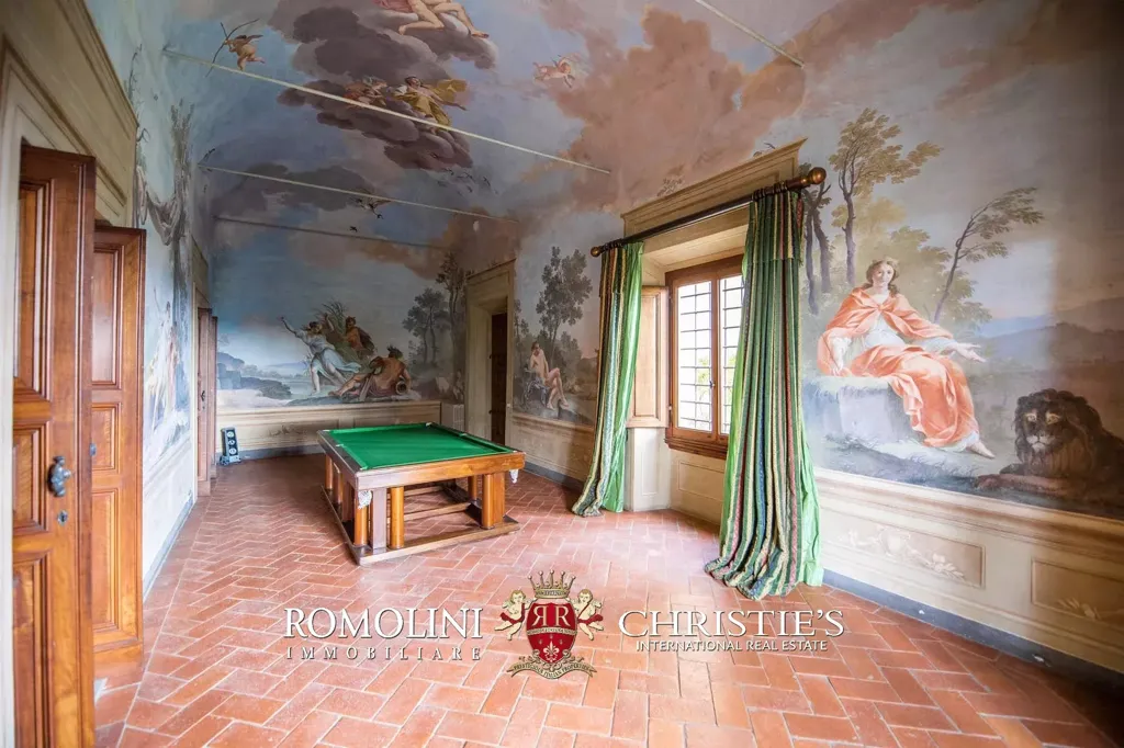 Salle à manger - Historic Villa with Panoramic Views near Florence