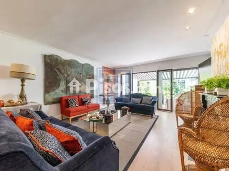 Living Room - Penthouse with Pool in El Soto de la Moraleja